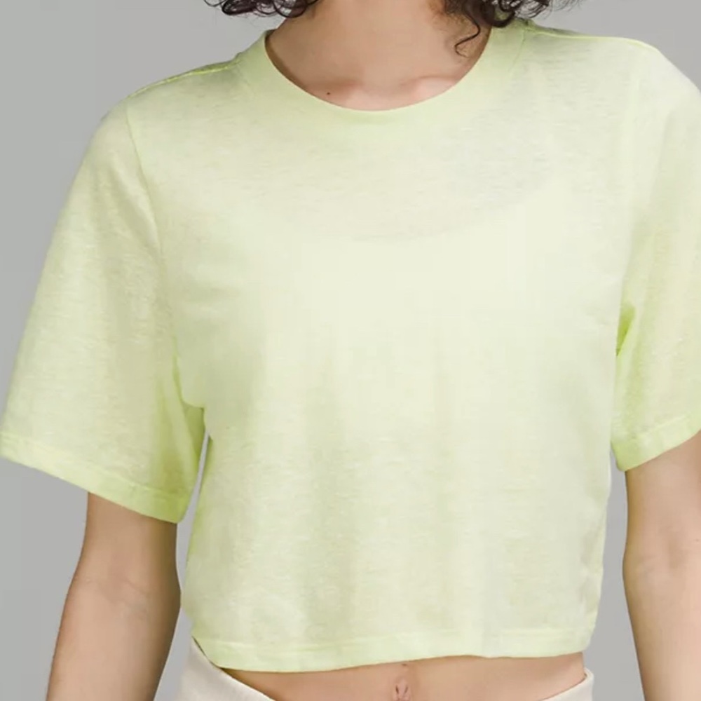 NWT All Yours / Lab Relax Cropped Crewneck T-Shirt
